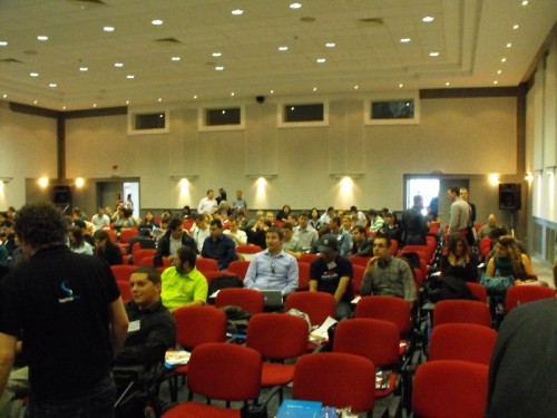 Залата на Seo конференция 2009
