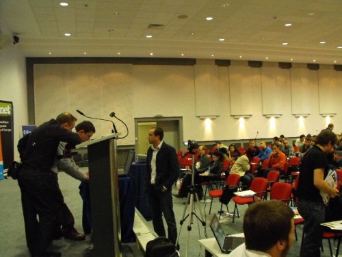 Залата на Seo конференция 2009