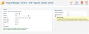 Plugin configuration

