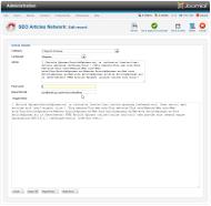 Edit a submitted article
