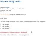 If no payment method defined

