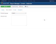 Mail Order опции в joomla3 admin
