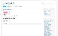 Mail Order бутон за поръчка в joomla 3 статия
