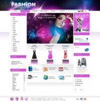 Дизайн за онлайн магазин за дрехи Fashion
