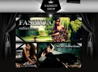 Тъмен Дизайн за Fashion онлайн магазин за дрехи
