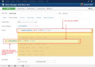 Sortable Rows options to-determine-priority in Joomla 3 admin
