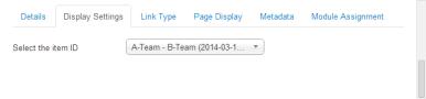 Опции на играта - Joomla 3 admin
