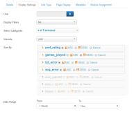 Статистика на потребителя - Joomla 3 admin
