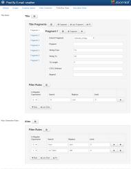 Post by Email Title and Alias Rules

